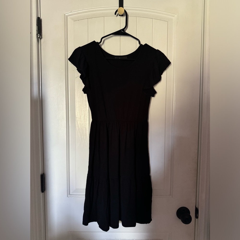 black dress